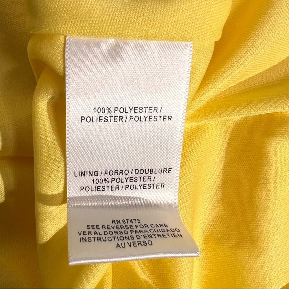 NWT Danny & Nicole‎ Short Sleeve Fit + Flare Dress - SUNFLOWER 12 $89 - Picture 10 of 13